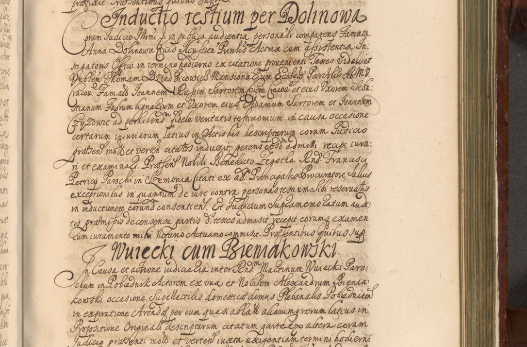 Zdjęcie nr 1092 dla obiektu archiwalnego: Acta actorum episcopalium R. D. Andreae Trzebicki, episcopi Cracoviensis et ducis Severiae a die 26 Augusti anni 1661 ad annum 1666 inclusive. Volumen III.