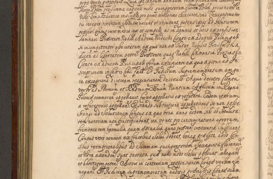 Zdjęcie nr 1083 dla obiektu archiwalnego: Acta actorum episcopalium R. D. Andreae Trzebicki, episcopi Cracoviensis et ducis Severiae a die 26 Augusti anni 1661 ad annum 1666 inclusive. Volumen III.