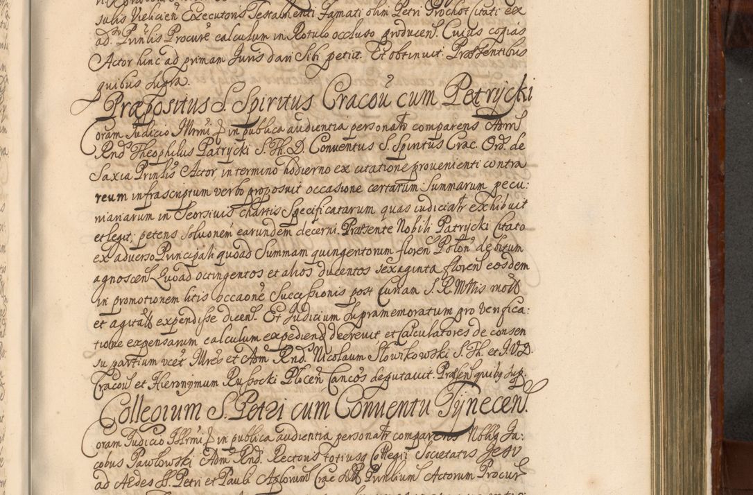 Zdjęcie nr 1080 dla obiektu archiwalnego: Acta actorum episcopalium R. D. Andreae Trzebicki, episcopi Cracoviensis et ducis Severiae a die 26 Augusti anni 1661 ad annum 1666 inclusive. Volumen III.