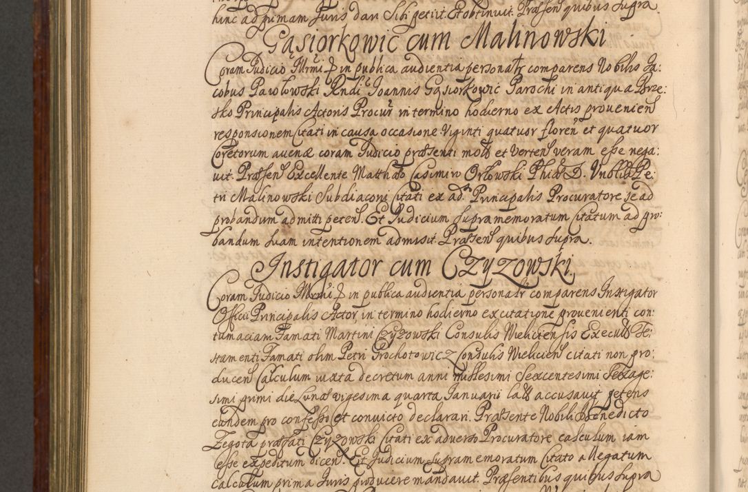 Zdjęcie nr 1077 dla obiektu archiwalnego: Acta actorum episcopalium R. D. Andreae Trzebicki, episcopi Cracoviensis et ducis Severiae a die 26 Augusti anni 1661 ad annum 1666 inclusive. Volumen III.
