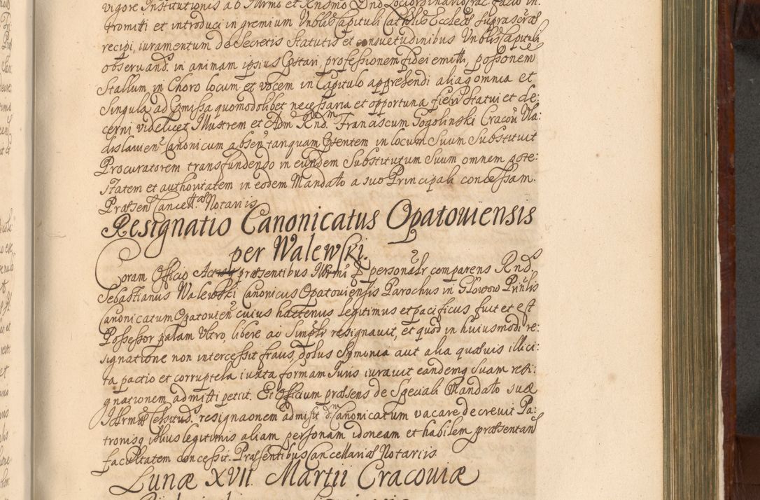 Zdjęcie nr 1070 dla obiektu archiwalnego: Acta actorum episcopalium R. D. Andreae Trzebicki, episcopi Cracoviensis et ducis Severiae a die 26 Augusti anni 1661 ad annum 1666 inclusive. Volumen III.