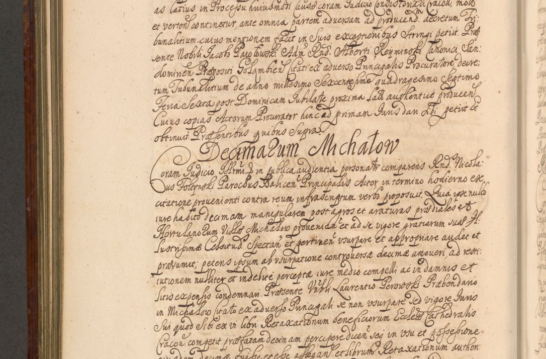 Zdjęcie nr 1069 dla obiektu archiwalnego: Acta actorum episcopalium R. D. Andreae Trzebicki, episcopi Cracoviensis et ducis Severiae a die 26 Augusti anni 1661 ad annum 1666 inclusive. Volumen III.