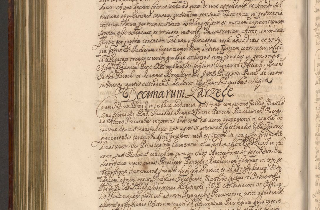 Zdjęcie nr 1065 dla obiektu archiwalnego: Acta actorum episcopalium R. D. Andreae Trzebicki, episcopi Cracoviensis et ducis Severiae a die 26 Augusti anni 1661 ad annum 1666 inclusive. Volumen III.