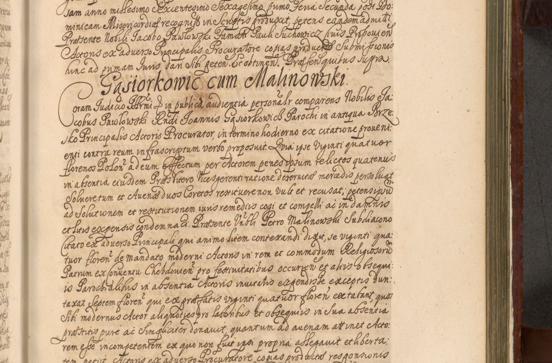 Zdjęcie nr 1066 dla obiektu archiwalnego: Acta actorum episcopalium R. D. Andreae Trzebicki, episcopi Cracoviensis et ducis Severiae a die 26 Augusti anni 1661 ad annum 1666 inclusive. Volumen III.