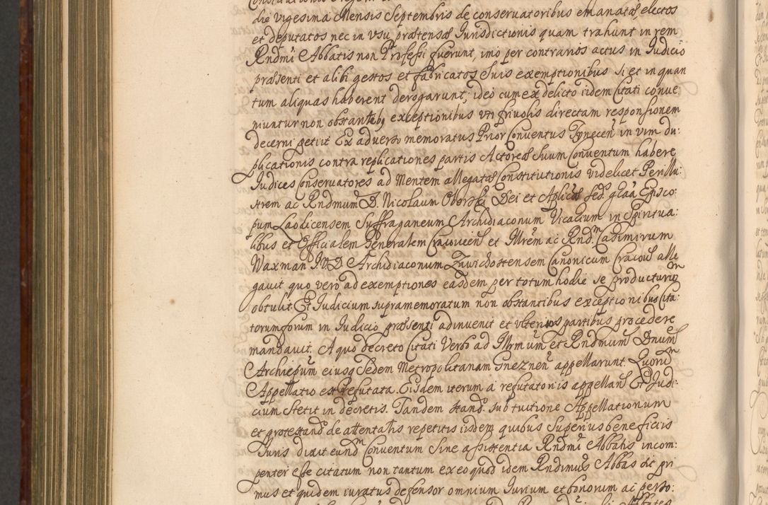 Zdjęcie nr 1063 dla obiektu archiwalnego: Acta actorum episcopalium R. D. Andreae Trzebicki, episcopi Cracoviensis et ducis Severiae a die 26 Augusti anni 1661 ad annum 1666 inclusive. Volumen III.