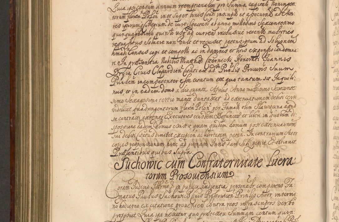 Zdjęcie nr 1055 dla obiektu archiwalnego: Acta actorum episcopalium R. D. Andreae Trzebicki, episcopi Cracoviensis et ducis Severiae a die 26 Augusti anni 1661 ad annum 1666 inclusive. Volumen III.