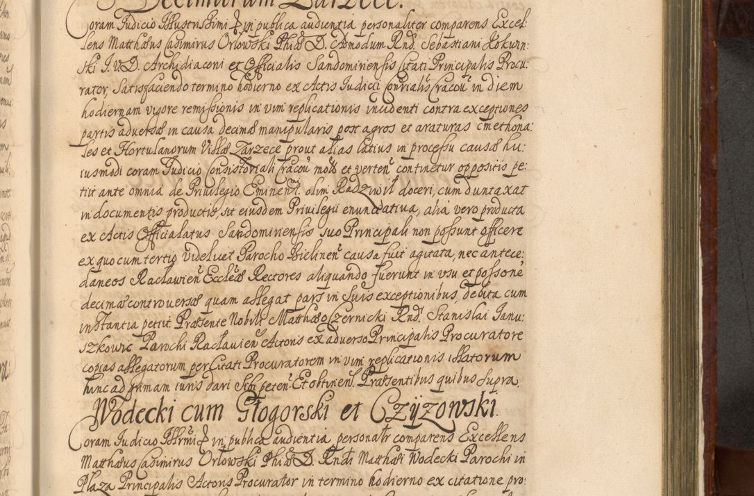 Zdjęcie nr 1056 dla obiektu archiwalnego: Acta actorum episcopalium R. D. Andreae Trzebicki, episcopi Cracoviensis et ducis Severiae a die 26 Augusti anni 1661 ad annum 1666 inclusive. Volumen III.