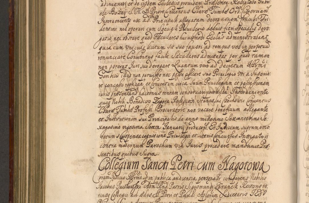 Zdjęcie nr 1053 dla obiektu archiwalnego: Acta actorum episcopalium R. D. Andreae Trzebicki, episcopi Cracoviensis et ducis Severiae a die 26 Augusti anni 1661 ad annum 1666 inclusive. Volumen III.