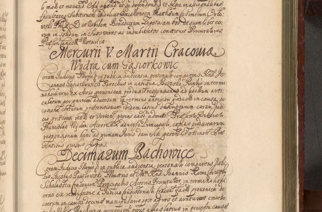 Zdjęcie nr 1050 dla obiektu archiwalnego: Acta actorum episcopalium R. D. Andreae Trzebicki, episcopi Cracoviensis et ducis Severiae a die 26 Augusti anni 1661 ad annum 1666 inclusive. Volumen III.