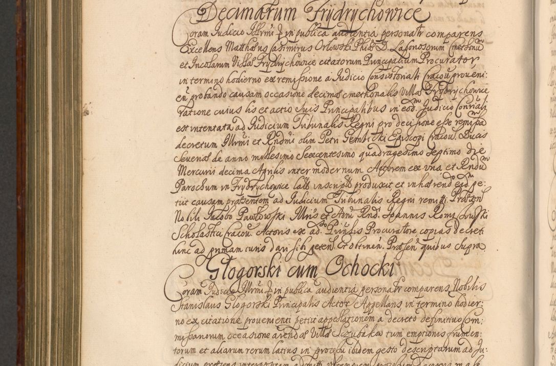 Zdjęcie nr 1051 dla obiektu archiwalnego: Acta actorum episcopalium R. D. Andreae Trzebicki, episcopi Cracoviensis et ducis Severiae a die 26 Augusti anni 1661 ad annum 1666 inclusive. Volumen III.