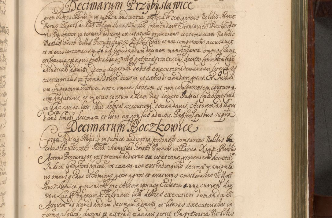 Zdjęcie nr 1046 dla obiektu archiwalnego: Acta actorum episcopalium R. D. Andreae Trzebicki, episcopi Cracoviensis et ducis Severiae a die 26 Augusti anni 1661 ad annum 1666 inclusive. Volumen III.