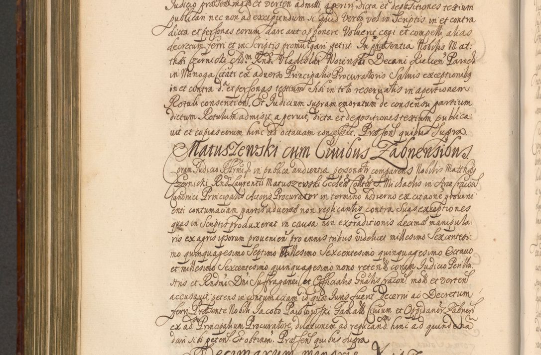 Zdjęcie nr 1047 dla obiektu archiwalnego: Acta actorum episcopalium R. D. Andreae Trzebicki, episcopi Cracoviensis et ducis Severiae a die 26 Augusti anni 1661 ad annum 1666 inclusive. Volumen III.
