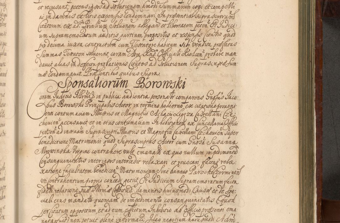 Zdjęcie nr 1042 dla obiektu archiwalnego: Acta actorum episcopalium R. D. Andreae Trzebicki, episcopi Cracoviensis et ducis Severiae a die 26 Augusti anni 1661 ad annum 1666 inclusive. Volumen III.