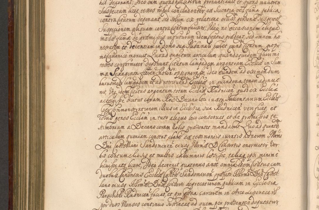 Zdjęcie nr 1039 dla obiektu archiwalnego: Acta actorum episcopalium R. D. Andreae Trzebicki, episcopi Cracoviensis et ducis Severiae a die 26 Augusti anni 1661 ad annum 1666 inclusive. Volumen III.