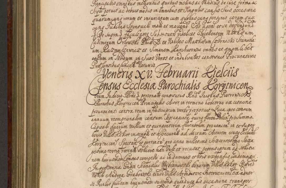 Zdjęcie nr 1037 dla obiektu archiwalnego: Acta actorum episcopalium R. D. Andreae Trzebicki, episcopi Cracoviensis et ducis Severiae a die 26 Augusti anni 1661 ad annum 1666 inclusive. Volumen III.