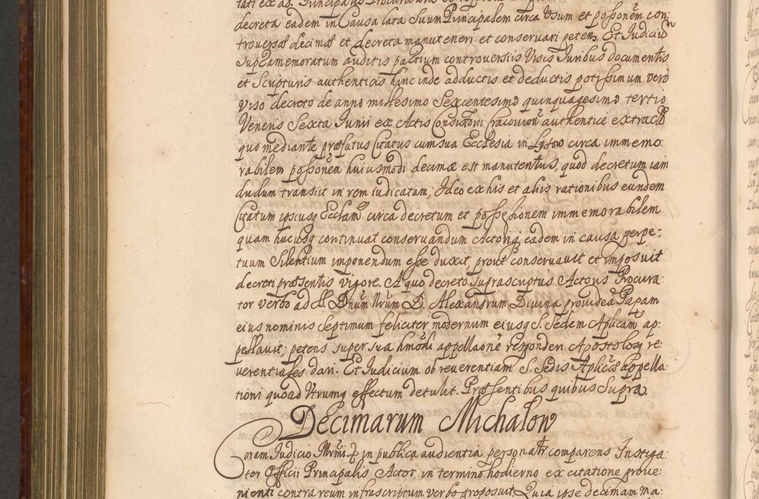 Zdjęcie nr 1035 dla obiektu archiwalnego: Acta actorum episcopalium R. D. Andreae Trzebicki, episcopi Cracoviensis et ducis Severiae a die 26 Augusti anni 1661 ad annum 1666 inclusive. Volumen III.
