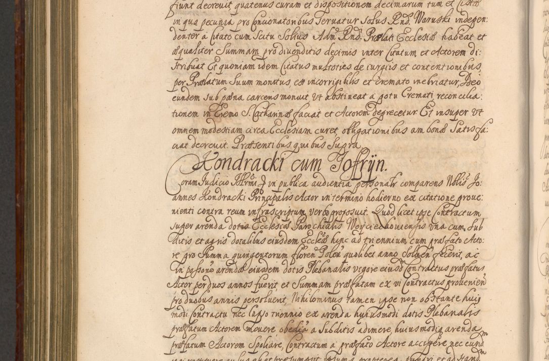 Zdjęcie nr 1033 dla obiektu archiwalnego: Acta actorum episcopalium R. D. Andreae Trzebicki, episcopi Cracoviensis et ducis Severiae a die 26 Augusti anni 1661 ad annum 1666 inclusive. Volumen III.
