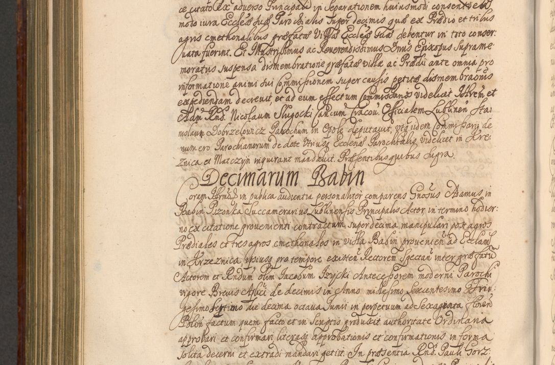 Zdjęcie nr 1025 dla obiektu archiwalnego: Acta actorum episcopalium R. D. Andreae Trzebicki, episcopi Cracoviensis et ducis Severiae a die 26 Augusti anni 1661 ad annum 1666 inclusive. Volumen III.