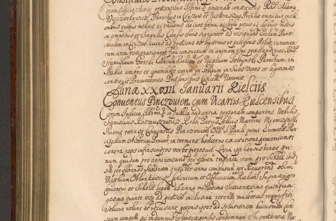Zdjęcie nr 1021 dla obiektu archiwalnego: Acta actorum episcopalium R. D. Andreae Trzebicki, episcopi Cracoviensis et ducis Severiae a die 26 Augusti anni 1661 ad annum 1666 inclusive. Volumen III.