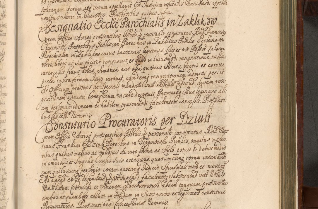 Zdjęcie nr 1020 dla obiektu archiwalnego: Acta actorum episcopalium R. D. Andreae Trzebicki, episcopi Cracoviensis et ducis Severiae a die 26 Augusti anni 1661 ad annum 1666 inclusive. Volumen III.