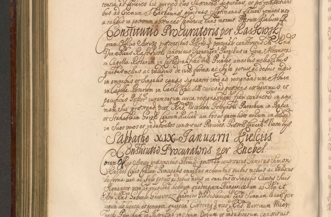Zdjęcie nr 1017 dla obiektu archiwalnego: Acta actorum episcopalium R. D. Andreae Trzebicki, episcopi Cracoviensis et ducis Severiae a die 26 Augusti anni 1661 ad annum 1666 inclusive. Volumen III.