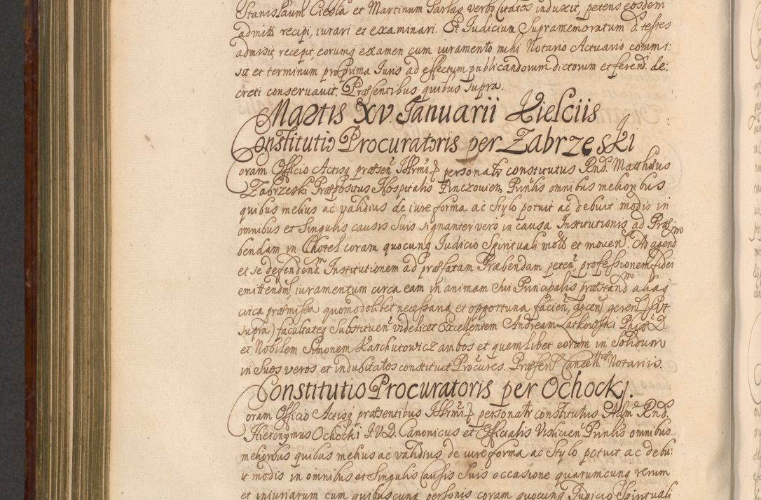 Zdjęcie nr 1015 dla obiektu archiwalnego: Acta actorum episcopalium R. D. Andreae Trzebicki, episcopi Cracoviensis et ducis Severiae a die 26 Augusti anni 1661 ad annum 1666 inclusive. Volumen III.