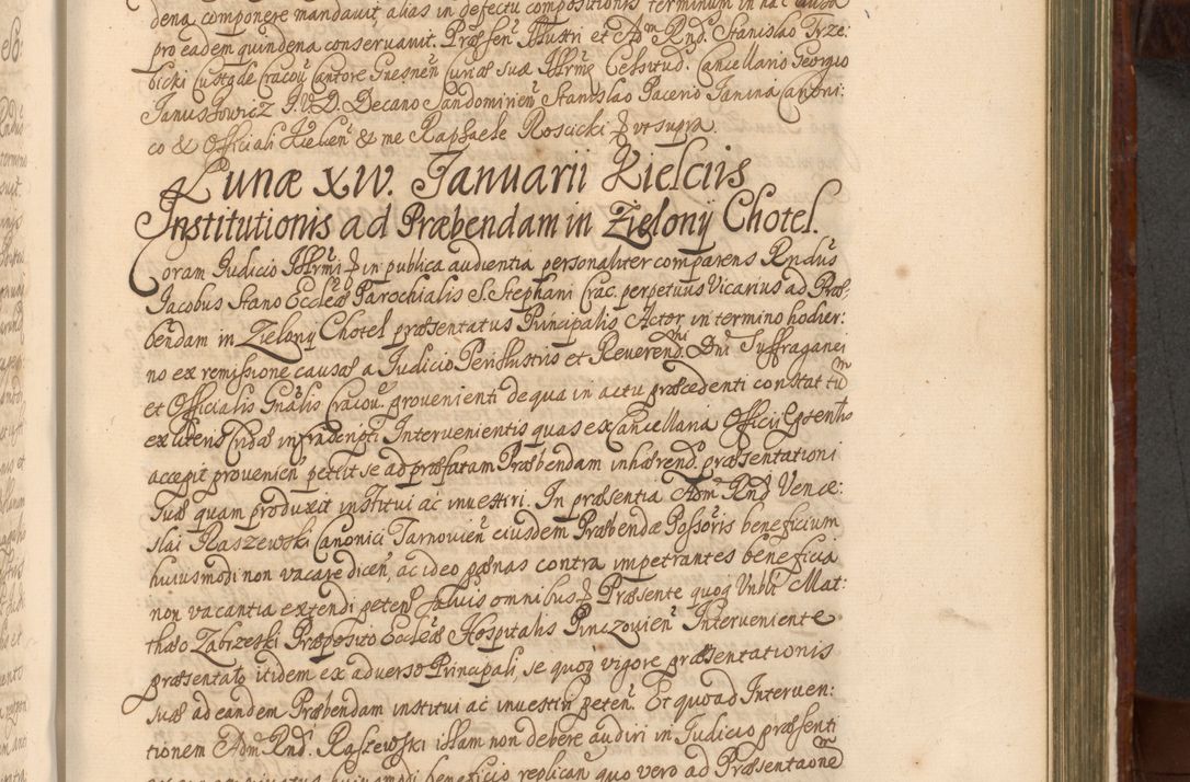 Zdjęcie nr 1012 dla obiektu archiwalnego: Acta actorum episcopalium R. D. Andreae Trzebicki, episcopi Cracoviensis et ducis Severiae a die 26 Augusti anni 1661 ad annum 1666 inclusive. Volumen III.