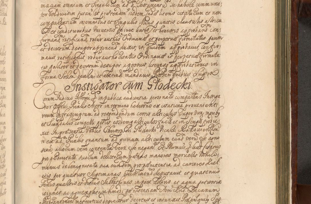 Zdjęcie nr 1210 dla obiektu archiwalnego: Acta actorum episcopalium R. D. Andreae Trzebicki, episcopi Cracoviensis et ducis Severiae a die 26 Augusti anni 1661 ad annum 1666 inclusive. Volumen III.