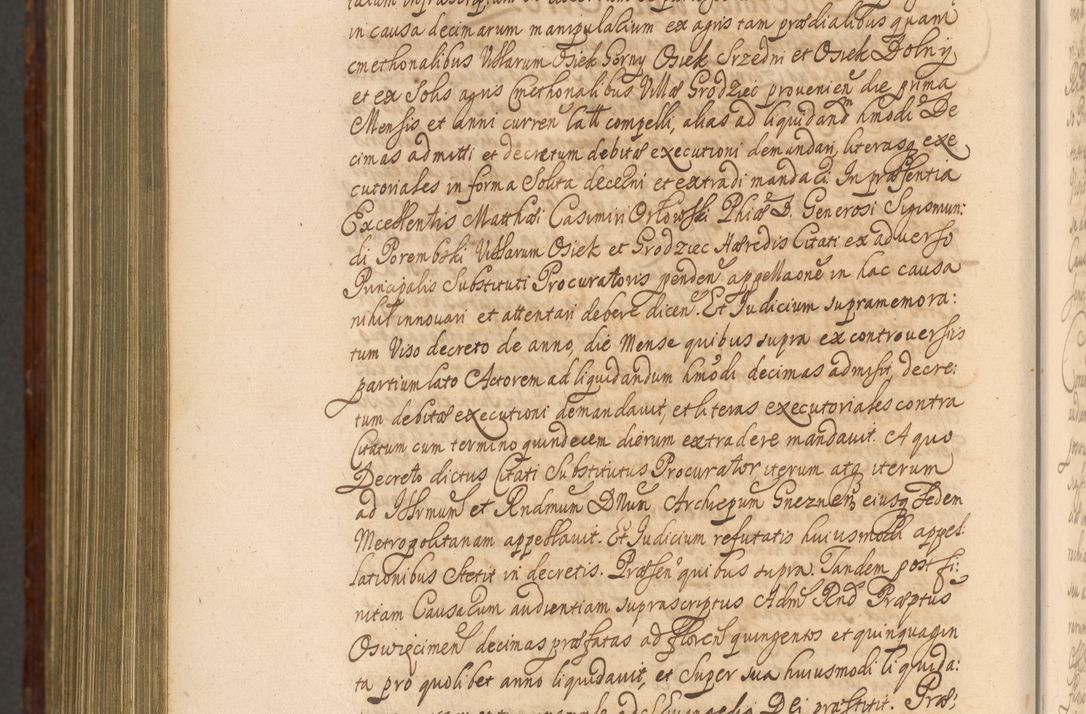 Zdjęcie nr 1407 dla obiektu archiwalnego: Acta actorum episcopalium R. D. Andreae Trzebicki, episcopi Cracoviensis et ducis Severiae a die 26 Augusti anni 1661 ad annum 1666 inclusive. Volumen III.
