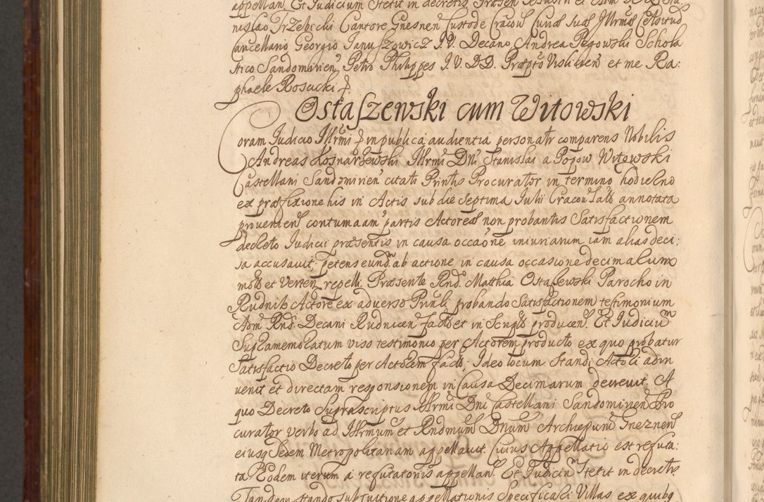 Zdjęcie nr 1209 dla obiektu archiwalnego: Acta actorum episcopalium R. D. Andreae Trzebicki, episcopi Cracoviensis et ducis Severiae a die 26 Augusti anni 1661 ad annum 1666 inclusive. Volumen III.