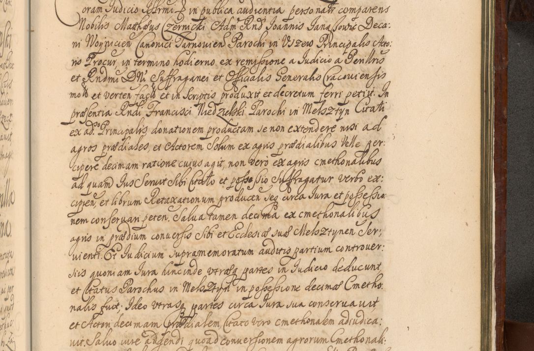 Zdjęcie nr 1406 dla obiektu archiwalnego: Acta actorum episcopalium R. D. Andreae Trzebicki, episcopi Cracoviensis et ducis Severiae a die 26 Augusti anni 1661 ad annum 1666 inclusive. Volumen III.