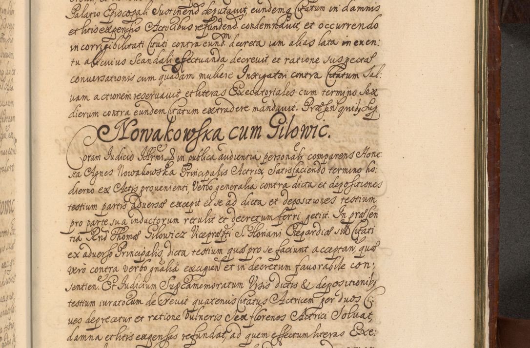 Zdjęcie nr 1402 dla obiektu archiwalnego: Acta actorum episcopalium R. D. Andreae Trzebicki, episcopi Cracoviensis et ducis Severiae a die 26 Augusti anni 1661 ad annum 1666 inclusive. Volumen III.