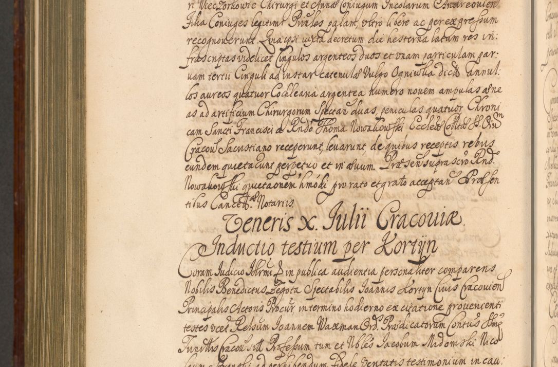 Zdjęcie nr 1393 dla obiektu archiwalnego: Acta actorum episcopalium R. D. Andreae Trzebicki, episcopi Cracoviensis et ducis Severiae a die 26 Augusti anni 1661 ad annum 1666 inclusive. Volumen III.