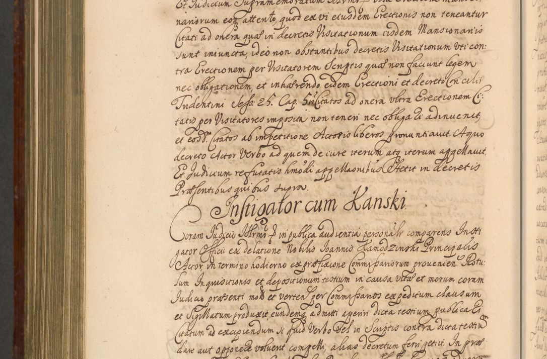Zdjęcie nr 1389 dla obiektu archiwalnego: Acta actorum episcopalium R. D. Andreae Trzebicki, episcopi Cracoviensis et ducis Severiae a die 26 Augusti anni 1661 ad annum 1666 inclusive. Volumen III.