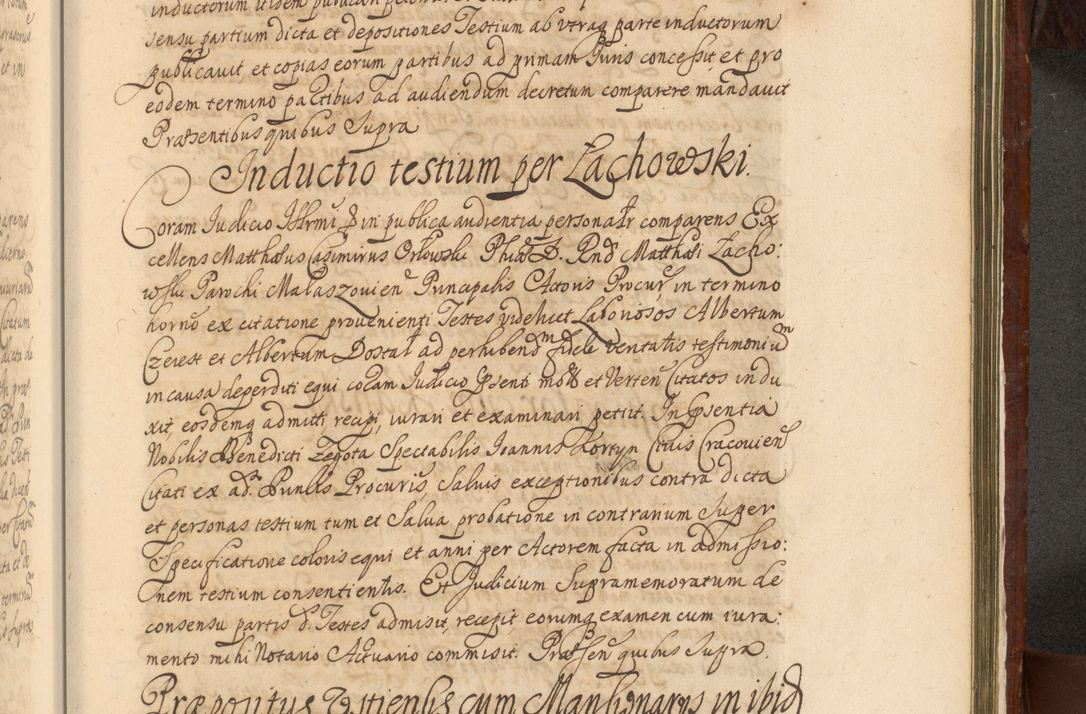 Zdjęcie nr 1388 dla obiektu archiwalnego: Acta actorum episcopalium R. D. Andreae Trzebicki, episcopi Cracoviensis et ducis Severiae a die 26 Augusti anni 1661 ad annum 1666 inclusive. Volumen III.