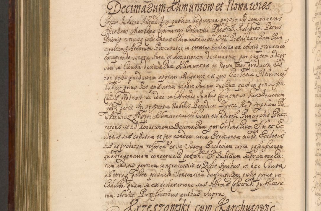 Zdjęcie nr 1385 dla obiektu archiwalnego: Acta actorum episcopalium R. D. Andreae Trzebicki, episcopi Cracoviensis et ducis Severiae a die 26 Augusti anni 1661 ad annum 1666 inclusive. Volumen III.