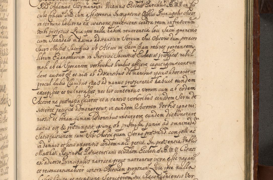 Zdjęcie nr 1384 dla obiektu archiwalnego: Acta actorum episcopalium R. D. Andreae Trzebicki, episcopi Cracoviensis et ducis Severiae a die 26 Augusti anni 1661 ad annum 1666 inclusive. Volumen III.
