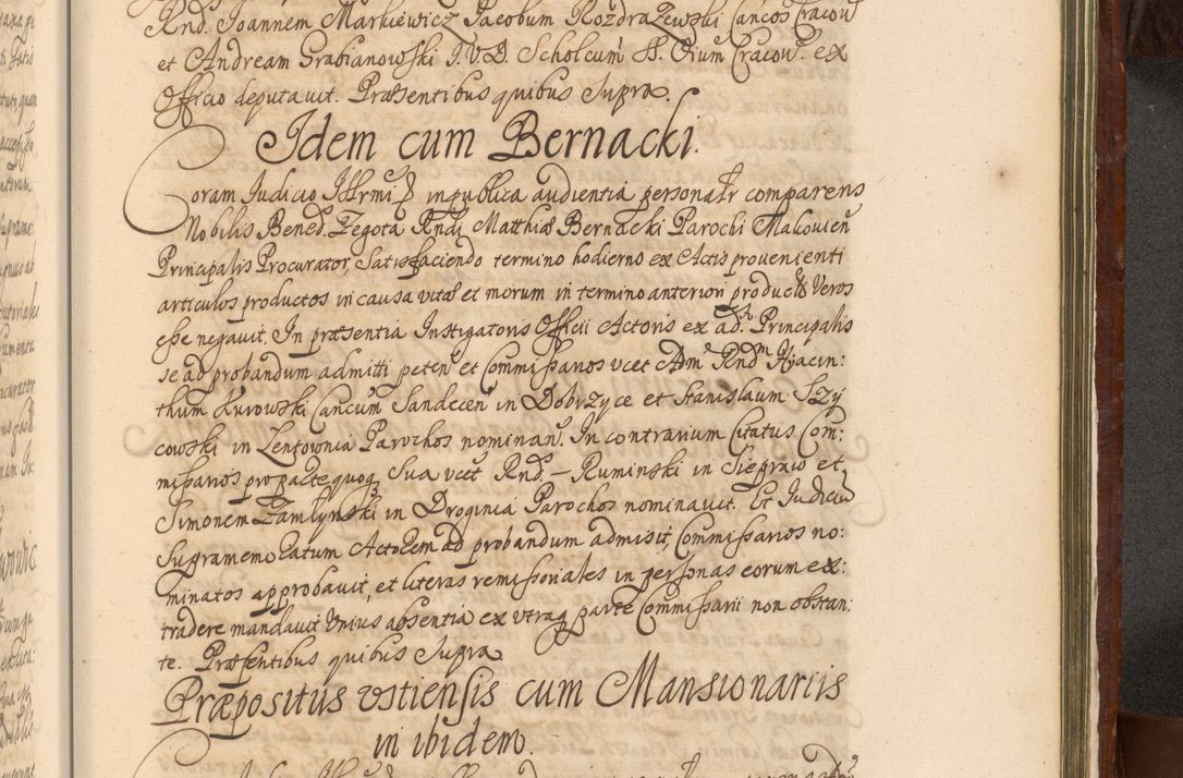 Zdjęcie nr 1382 dla obiektu archiwalnego: Acta actorum episcopalium R. D. Andreae Trzebicki, episcopi Cracoviensis et ducis Severiae a die 26 Augusti anni 1661 ad annum 1666 inclusive. Volumen III.
