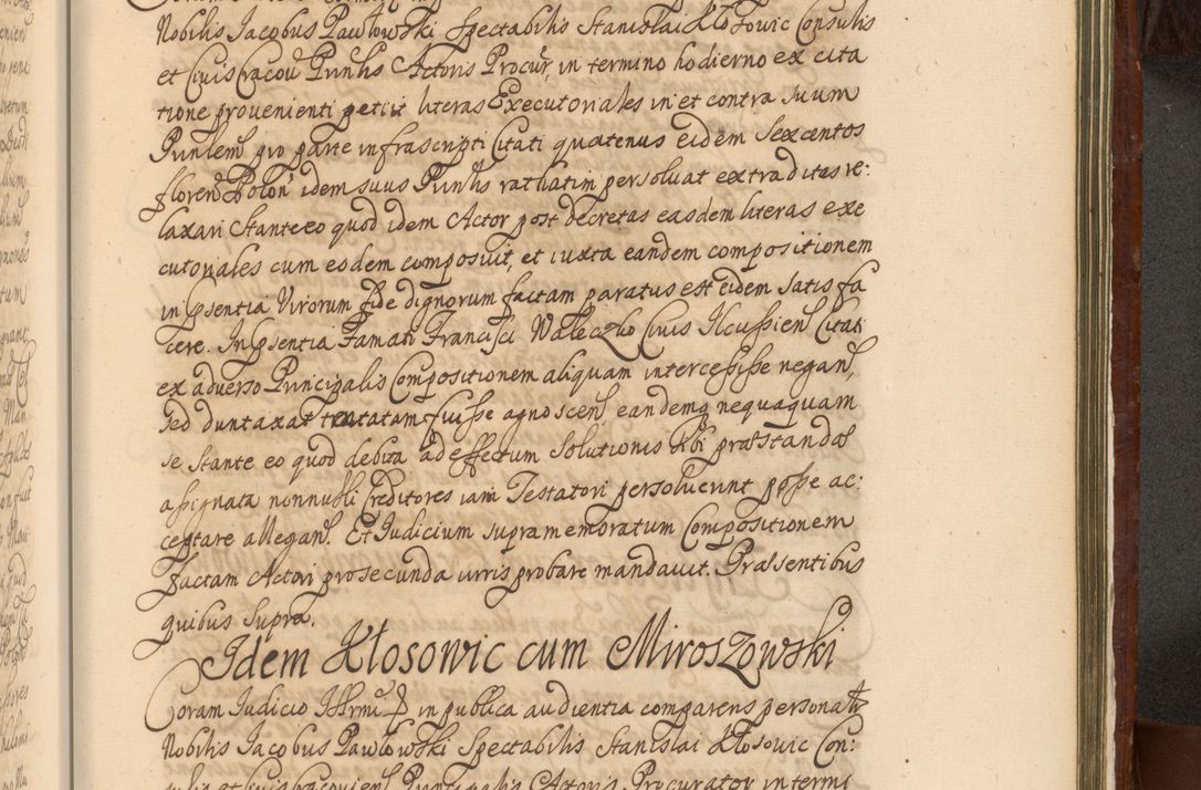 Zdjęcie nr 1380 dla obiektu archiwalnego: Acta actorum episcopalium R. D. Andreae Trzebicki, episcopi Cracoviensis et ducis Severiae a die 26 Augusti anni 1661 ad annum 1666 inclusive. Volumen III.