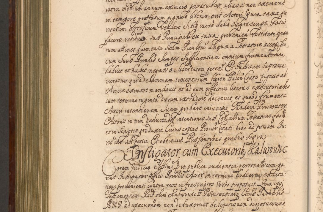 Zdjęcie nr 1381 dla obiektu archiwalnego: Acta actorum episcopalium R. D. Andreae Trzebicki, episcopi Cracoviensis et ducis Severiae a die 26 Augusti anni 1661 ad annum 1666 inclusive. Volumen III.
