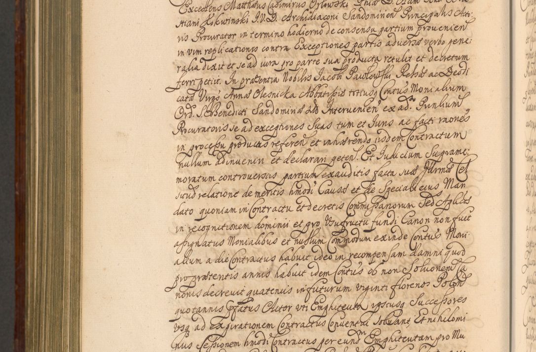 Zdjęcie nr 1379 dla obiektu archiwalnego: Acta actorum episcopalium R. D. Andreae Trzebicki, episcopi Cracoviensis et ducis Severiae a die 26 Augusti anni 1661 ad annum 1666 inclusive. Volumen III.