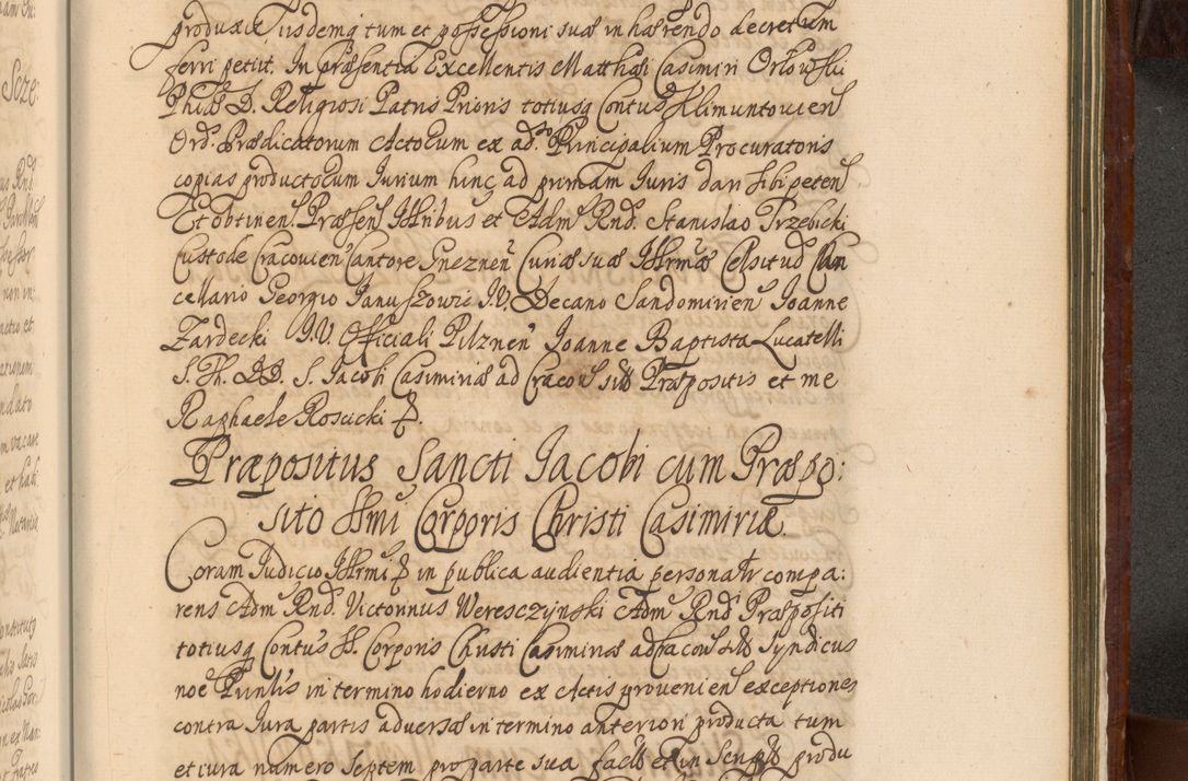 Zdjęcie nr 1372 dla obiektu archiwalnego: Acta actorum episcopalium R. D. Andreae Trzebicki, episcopi Cracoviensis et ducis Severiae a die 26 Augusti anni 1661 ad annum 1666 inclusive. Volumen III.