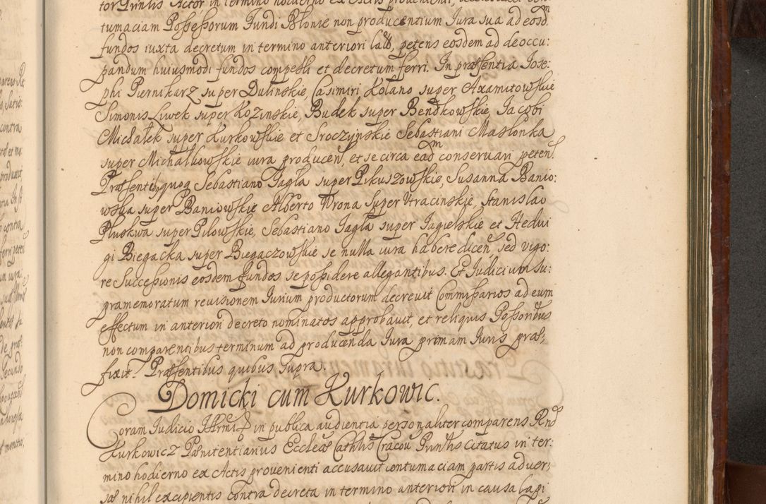 Zdjęcie nr 1370 dla obiektu archiwalnego: Acta actorum episcopalium R. D. Andreae Trzebicki, episcopi Cracoviensis et ducis Severiae a die 26 Augusti anni 1661 ad annum 1666 inclusive. Volumen III.