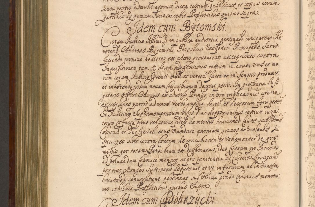 Zdjęcie nr 1369 dla obiektu archiwalnego: Acta actorum episcopalium R. D. Andreae Trzebicki, episcopi Cracoviensis et ducis Severiae a die 26 Augusti anni 1661 ad annum 1666 inclusive. Volumen III.