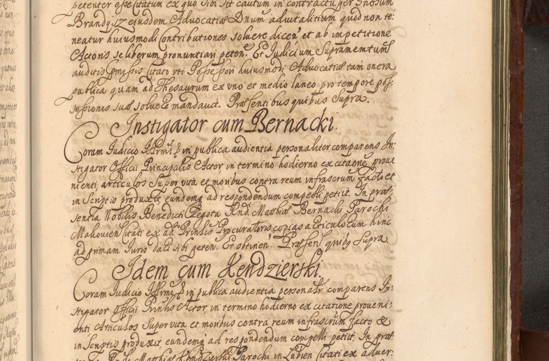 Zdjęcie nr 1368 dla obiektu archiwalnego: Acta actorum episcopalium R. D. Andreae Trzebicki, episcopi Cracoviensis et ducis Severiae a die 26 Augusti anni 1661 ad annum 1666 inclusive. Volumen III.