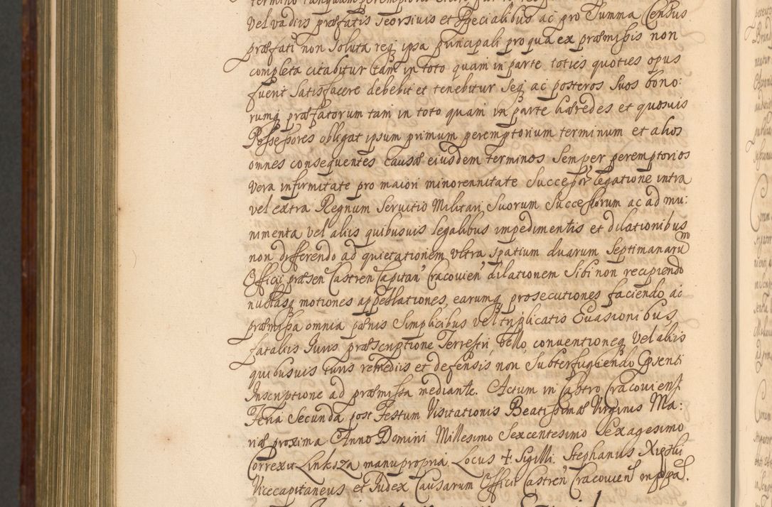 Zdjęcie nr 1367 dla obiektu archiwalnego: Acta actorum episcopalium R. D. Andreae Trzebicki, episcopi Cracoviensis et ducis Severiae a die 26 Augusti anni 1661 ad annum 1666 inclusive. Volumen III.