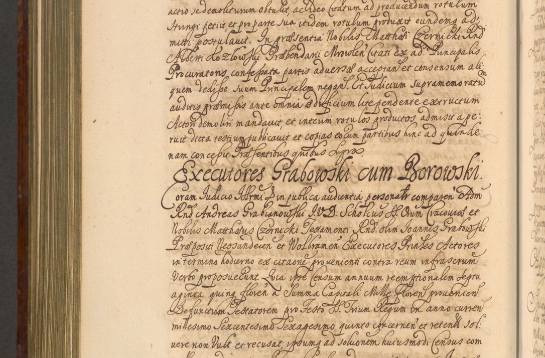 Zdjęcie nr 1357 dla obiektu archiwalnego: Acta actorum episcopalium R. D. Andreae Trzebicki, episcopi Cracoviensis et ducis Severiae a die 26 Augusti anni 1661 ad annum 1666 inclusive. Volumen III.