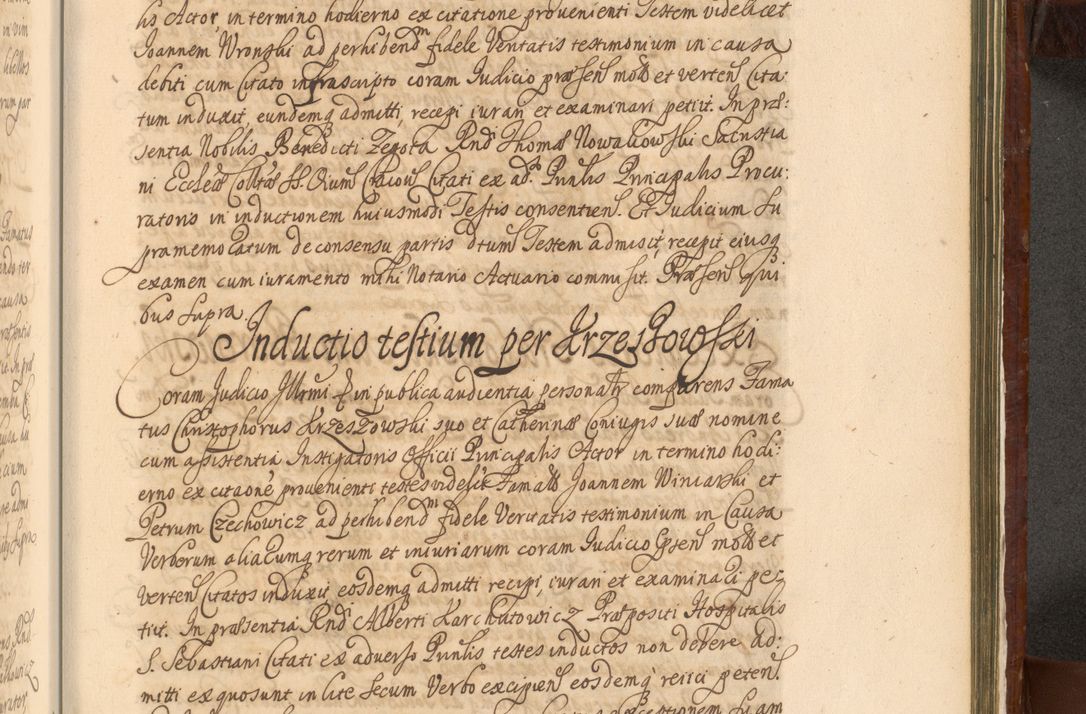 Zdjęcie nr 1356 dla obiektu archiwalnego: Acta actorum episcopalium R. D. Andreae Trzebicki, episcopi Cracoviensis et ducis Severiae a die 26 Augusti anni 1661 ad annum 1666 inclusive. Volumen III.