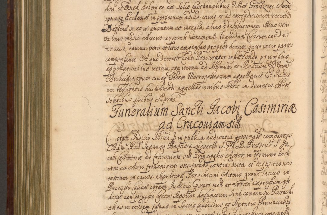 Zdjęcie nr 1353 dla obiektu archiwalnego: Acta actorum episcopalium R. D. Andreae Trzebicki, episcopi Cracoviensis et ducis Severiae a die 26 Augusti anni 1661 ad annum 1666 inclusive. Volumen III.