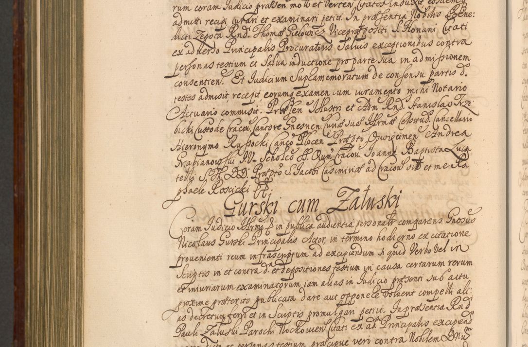 Zdjęcie nr 1351 dla obiektu archiwalnego: Acta actorum episcopalium R. D. Andreae Trzebicki, episcopi Cracoviensis et ducis Severiae a die 26 Augusti anni 1661 ad annum 1666 inclusive. Volumen III.